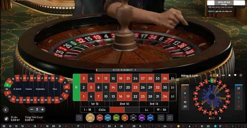 Roulette J88 - Trò chơi casino giải trí hấp dẫn 3 Luật chơi đơn giản